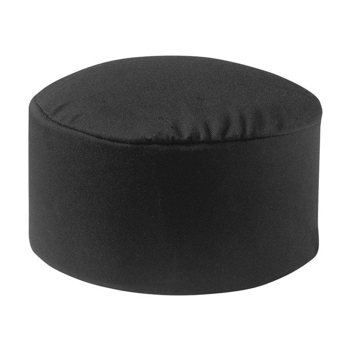 Chefwear&reg; Black Chef Skull Cap