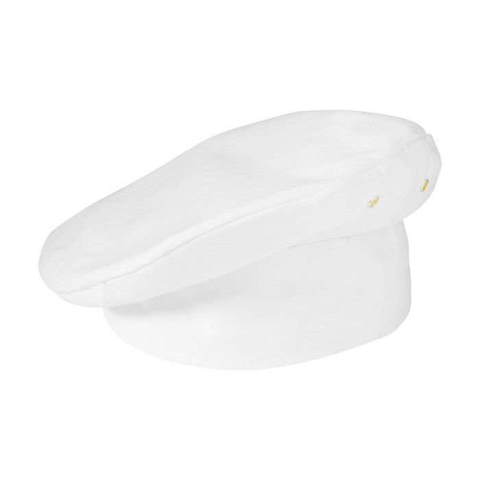 Chefwear&reg; White Chef Beret