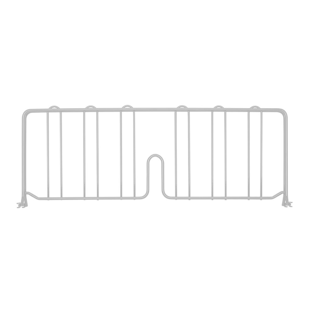 Metro&reg; Super Erecta&reg; White 24" x 8"H Shelf Divider