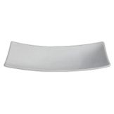 Bugambilia Medium Rectangular Fruit Bowl, White