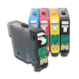 Kopykake 4-Color B/M/C/Y Edible Ink Cartridge Set for Epson Printers