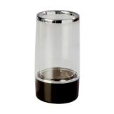 Carlisle&reg; Acrylic Wine Server, Clear w/ Black Base