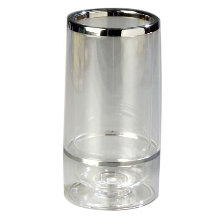 Carlisle&reg; Acrylic Wine Server, Clear w/ Clear Base