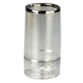 Carlisle&reg; Acrylic Wine Server, Clear w/ Clear Base