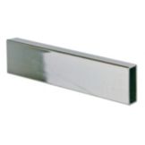 Rectangular Tubing, Chrome, 4' L x 1/2" x 1/2"