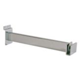 Slatwall Bracket, Chrome, 12"