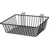 Wire Basket, Black, 15 x 12 x 5