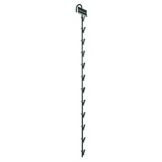 32" L Black 12 Clip Label Holder Strip