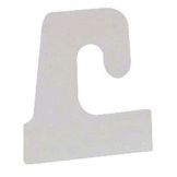 Hook Hang Tab, Clear Top & Adhesive Bottom