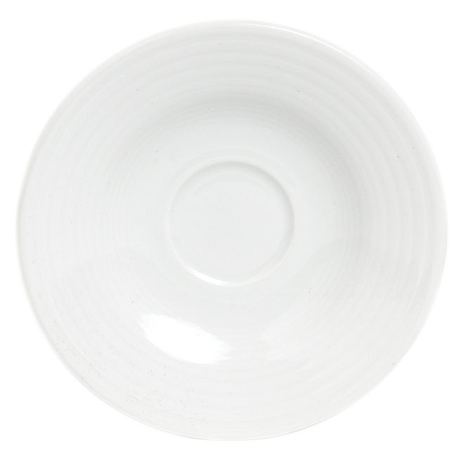 Steelite Rene Ozorio Virtuoso White 5" A.D. Coffee Saucer