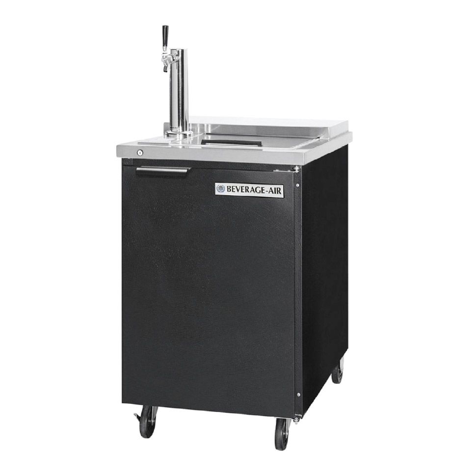 Beverage-Air 24" Black Club Type Portable Draft Beer Cooler