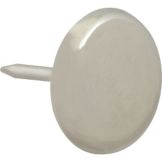 Nail-On Glide For Wooden Furniture, 3/4" Base Diameter