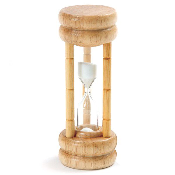 Norpro Three Minute Wood Egg Timer