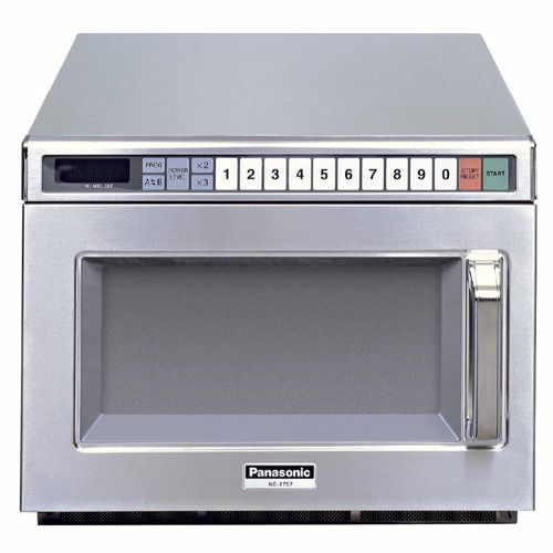 Panasonic 1200W Digital Commercial Microwave Oven, 120V, 0.6 ft&sup3;