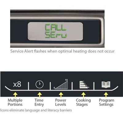 Amana&reg; 2200 Watt Heavy Volume Commercial Microwave