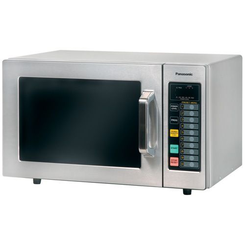Panasonic 1000W Digital S/S Commercial Microwave Oven, 120V