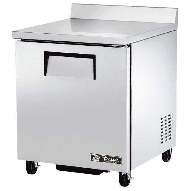 True&reg; Solid Door 2-Shelf S/S 6.5 Cu Ft Worktop -10&deg;F Freezer