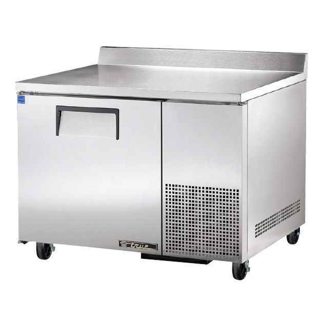 True&reg; Solid Door 2-Shelf S/S Deep 11.4 Cu Ft Worktop Refrigerator