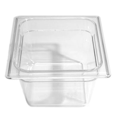 True&reg; 4" 1/6 Size Food Storage Pan