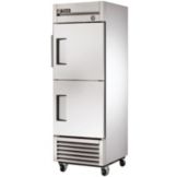 True&reg; T-Series 2-Solid Half Door Reach-In Refrigerator, 23 Cu Ft