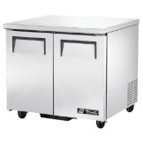 True&reg; S/S 8.5 Cu Ft Undercounter Refrigerator w/ 4 Shelves