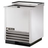 True&reg; S/S 2-Shelf Glass and Plate Chiller / Froster, 24 Cubic Ft
