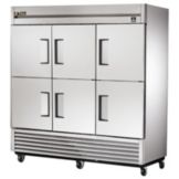 True&reg; TS Series Reach-In 6-Half Solid Door 72 Cu Ft Refrigerator