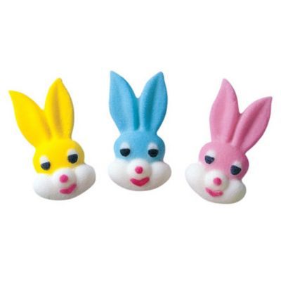 Lucks&trade; Dec-Ons&reg; Small Bunny Head Assortment