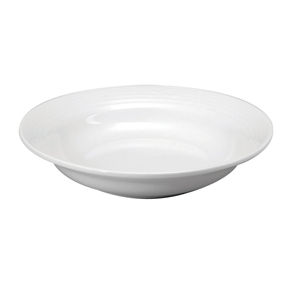 Noritake Glacier&trade; 17 Oz. Porcelain White Soup Plate