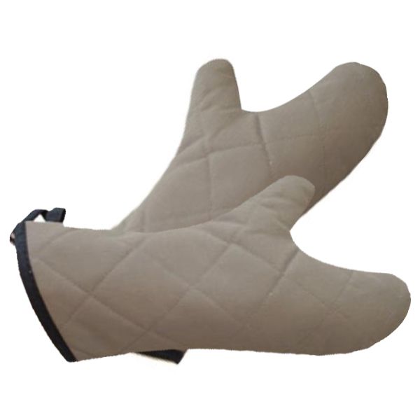 Arden Benhar duraSERV&reg; Beige Elbow-Length 15" Oven Mitt