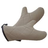 Arden Benhar duraSERV&reg; Beige Elbow-Length 15" Oven Mitt