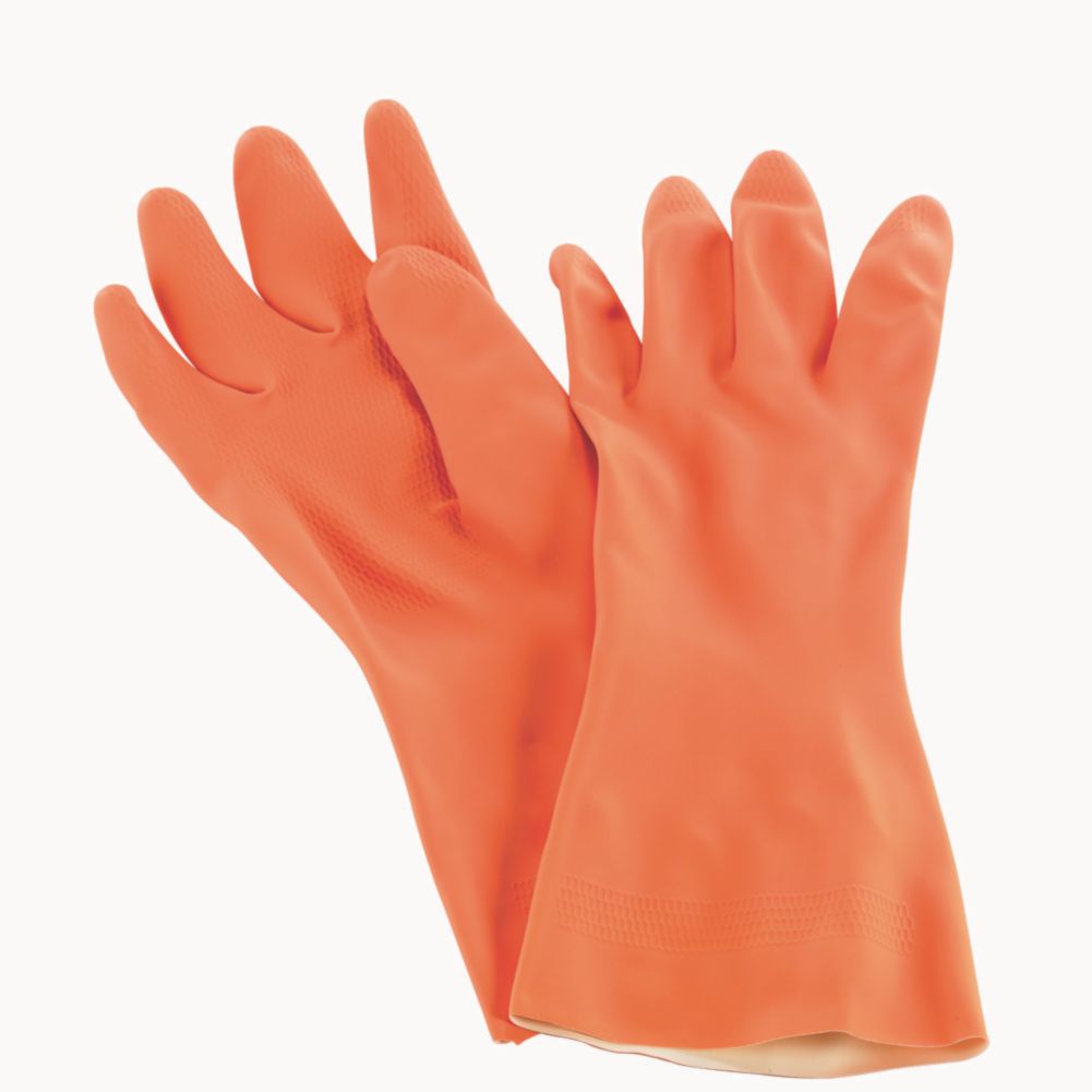 Chef Revival&reg; Flock Lined Large Orange Glove