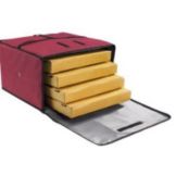 Chef Revival&reg; Magnum Maroon Pizza Bag