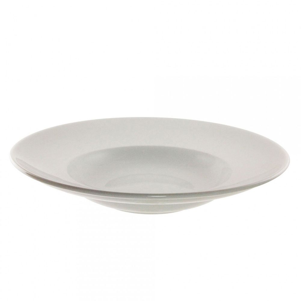 Ten Strawberry Street Bistro White 16 Oz Rimmed Pasta Bowl