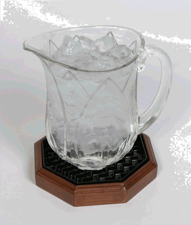 Wooden Water Pitcher Holder