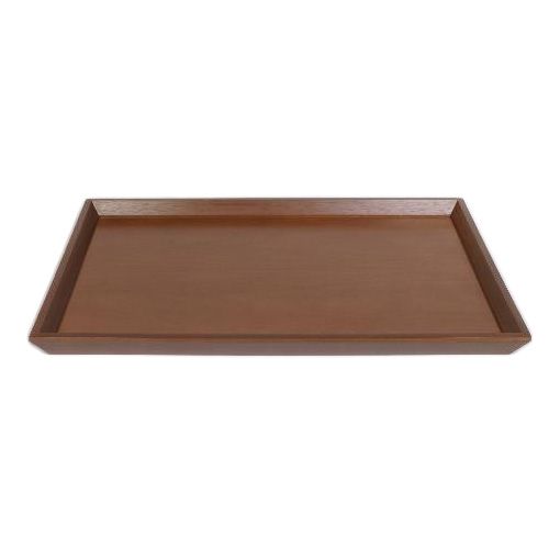 Mahogany Room Service Tray w/o Handles, 26" x 18"