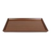 Mahogany Room Service Tray w/o Handles, 26" x 18"