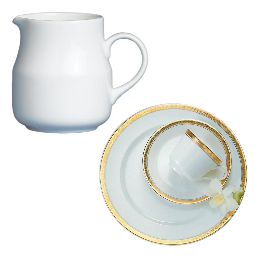 Steelite Royal Court Esmeralda 5-1/2 Oz Creamer