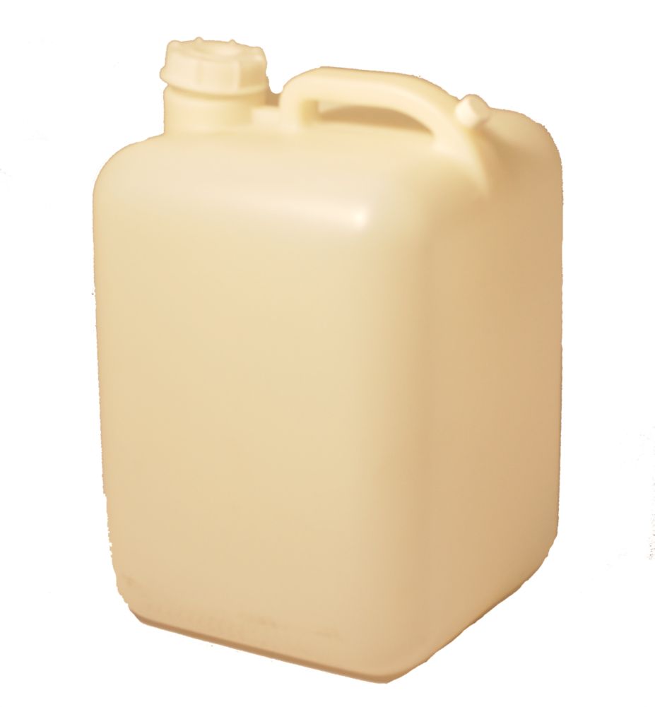 Rectangular Plastic 5 gal Container w/ 1/2 gal Graduations