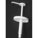 White BBQ Sauce Pump