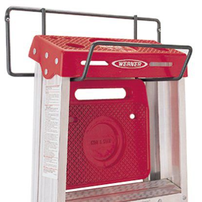 Wallmount Stepladder Hanger, Industrial Steel Wire
