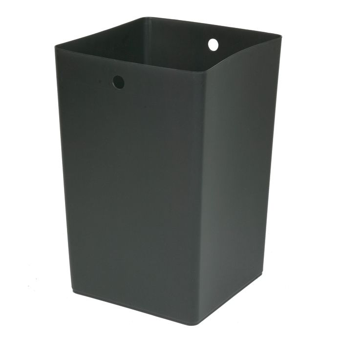 Rubbermaid Infinity&trade; Black Square 50 Gal Rigid Liner