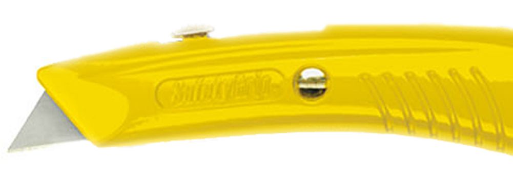 Yellow Safety Grip Retractable Box Cutter