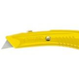 Yellow Safety Grip Retractable Box Cutter