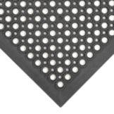 NoTrax&reg; Black Beveled Edge Competitor&reg; Mat