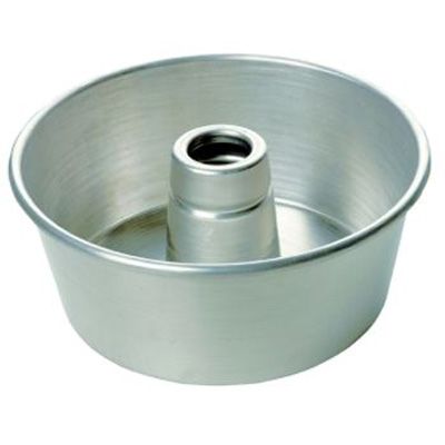 Focus Foodservice Glazed Aluminum 9-1/4" Tube Cake Pan