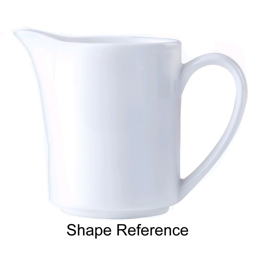 Steelite Distinction No. 7 Vogue White 5 Oz Creamer Jug