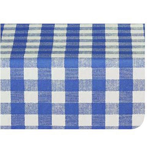 Marko&reg; Fashion&trade; Blue Gavin Check II Tablecloth