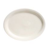 Tuxton&reg; Nevada 8-1/2" x 6-7/8" Eggshell Oval Platter