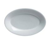 Steelite Varick Cafe White Porcelain 11-1/2 x 7-3/4" Platter